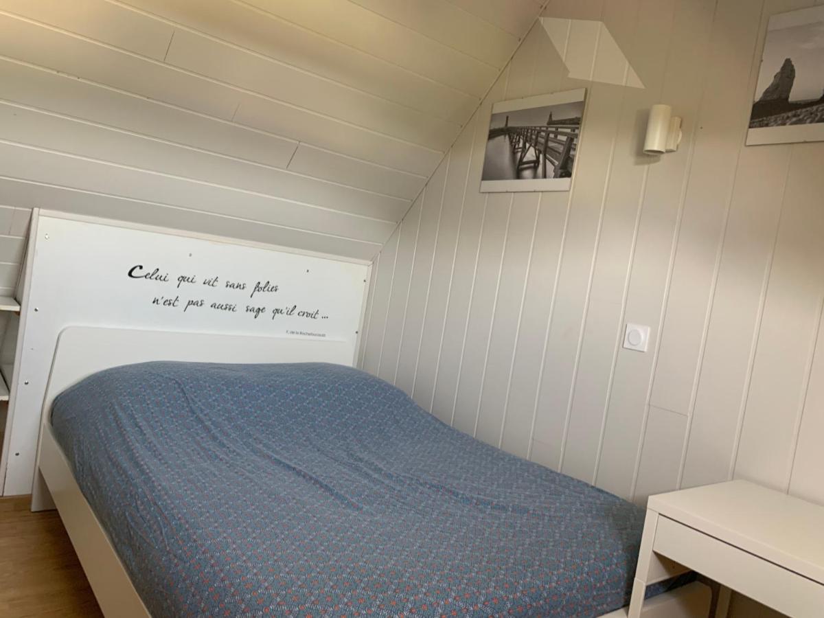 Resid Home 2 - Duplex Cosy Avec Parking Gratuit Saint-Léonard Exterior foto